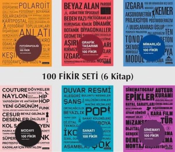 100 Fikir Seti (6 Kitap) resmi
