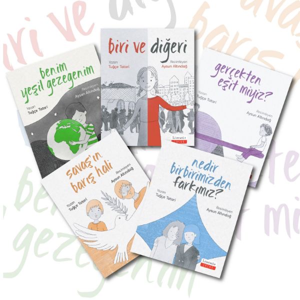 Eşit Bir Dünya - Tuğçe Tatari Seti (5 Kitap) resmi